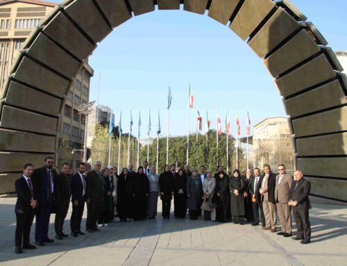 بازدید هیات عراقی از کتابخانه مرکزی دانشگاه صنعتی امیرکبیر